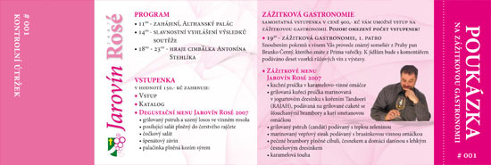 vstupenka na zážitkovou gastronomii