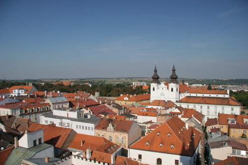 Sv. Kříž z radniční věže