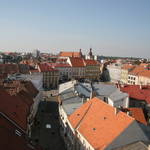 Horní náměstí z radniční věže