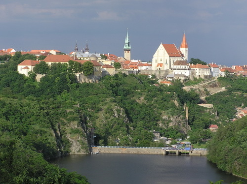 Znojmo od západu