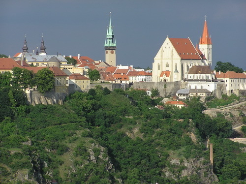 Znojmo od západu - detail